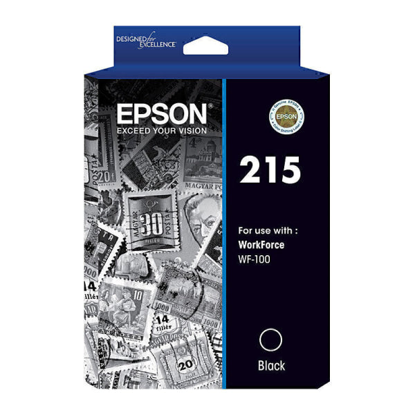 Epson 215 Black Ink Cart C13T215192