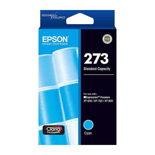 Epson 273 Cyan Ink Cart C13T273292