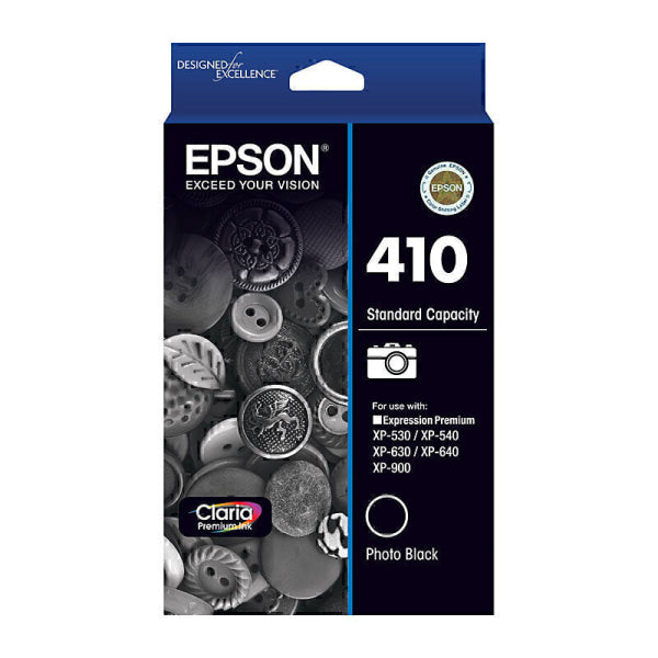 Epson 410 Photo Black Ink Cart C13T338192