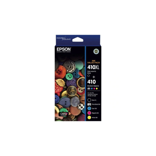 Epson 410 Ink Value Pack C13T339792