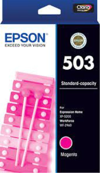 Genuine Epson #503XL Black & #503 C/M/Y Standard Colour Value Pack for XP-5200 WF-2960 [C13T09R996]