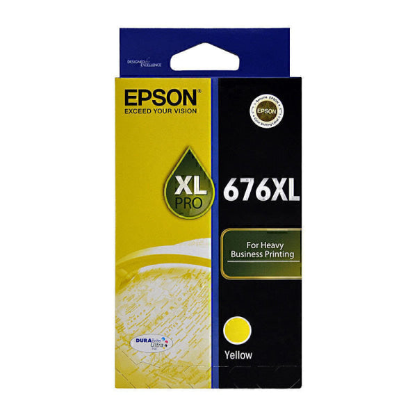 Epson 676XL Yellow Ink Cart C13T676492
