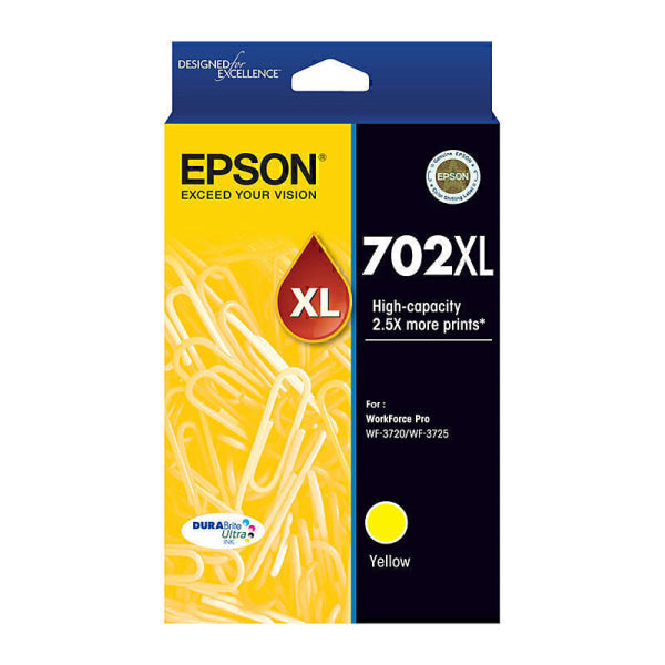Epson 702XL Yellow Ink Cart C13T345492