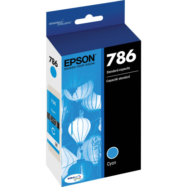 EPSON 786 CYAN INK CART FOR WORKFORCE PRO WF-4640 WF-4630 C13T786292