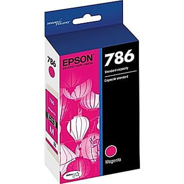 EPSON 786 MAGENTA INK CART FOR WORKFORCE PRO WF-4640 WF-4630 C13T786392