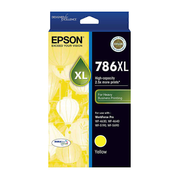 Epson 786XL Yellow Ink Cart C13T787492