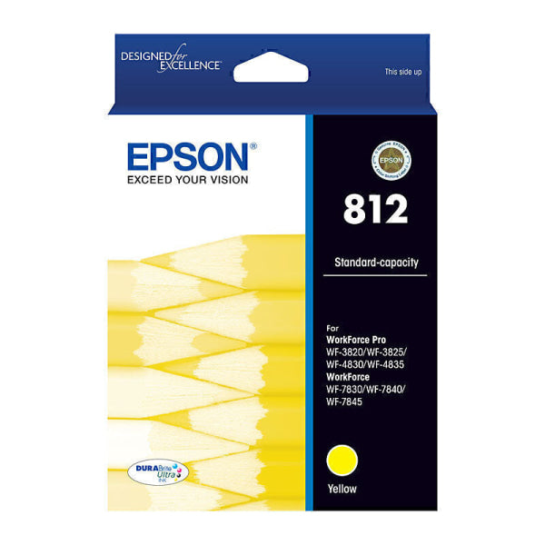 Epson 812 Yellow Ink Cart C13T05D492