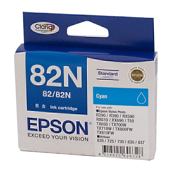 Epson 82N Cyan Ink Cart C13T112292