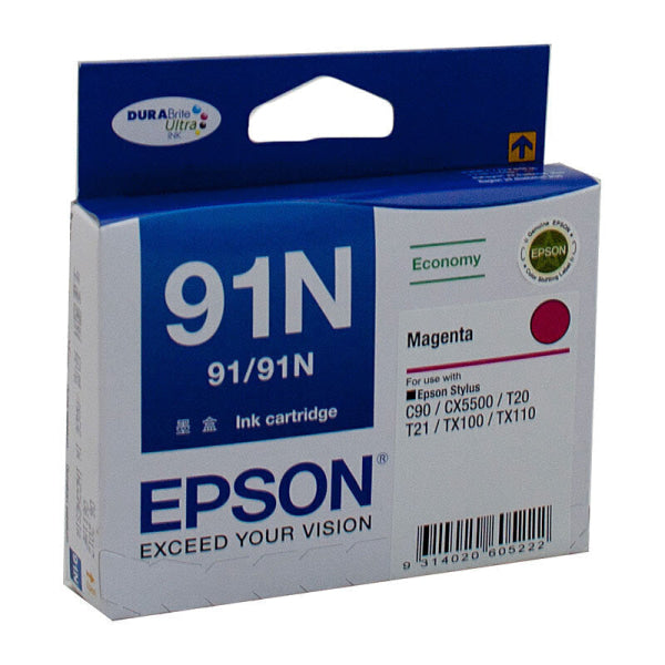 Epson 91N Magenta Ink Cart C13T107392
