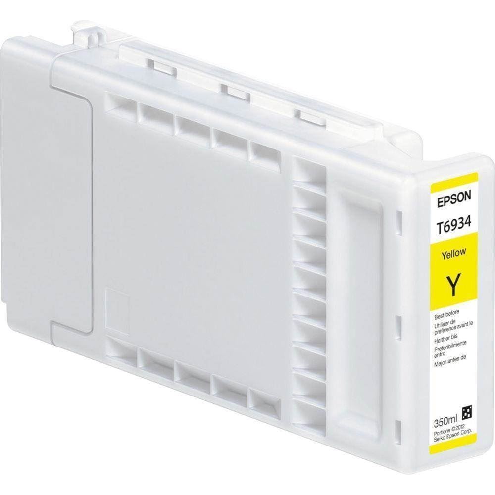 Genuine Epson T6934 Yellow 350ml UltraChrome XD ink cartridge
