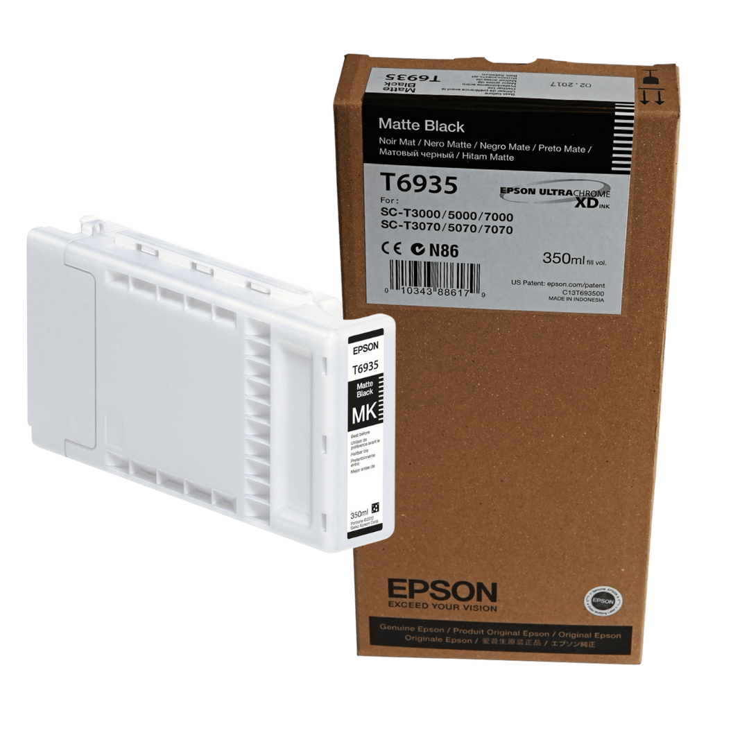 Genuine Epson T6935 Matte Black 350ml UltraChrome XD ink cartridge