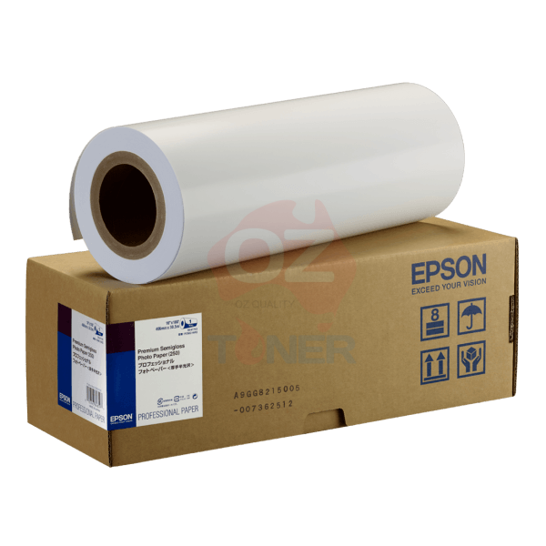Genuine Epson S041338 Premium Semigloss A3 + Photo Paper Roll Media 329X10M 251Gsm [C13S041338]