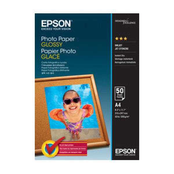 EPSON C13S042539 PHOTO PAPER GLOSSY A4 50 SHEET C13S042539