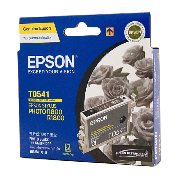 Epson T0541 Ph Black Ink Cart C13T054190