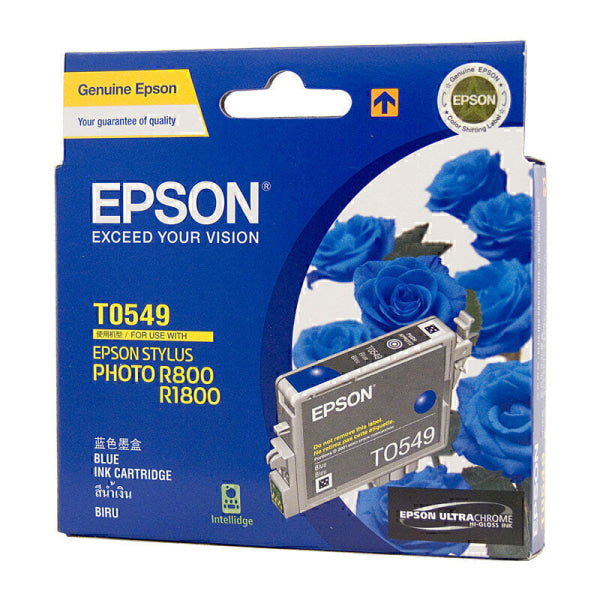 Epson T0549 Blue Ink Cart C13T054990