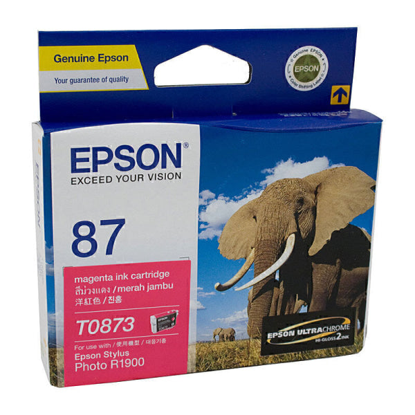 Epson T0873 Magenta Ink Cart C13T087390