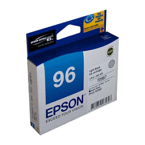 Epson T0967 Lt Black Ink Cart C13T096790