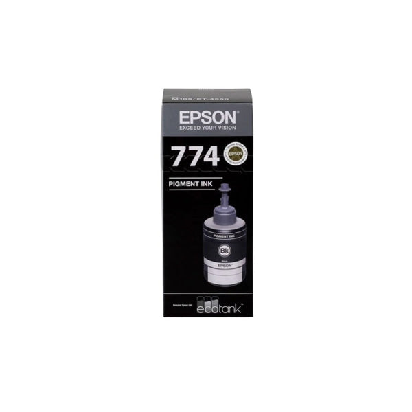 Epson T774 Blk EcoTank Bottle C13T774192