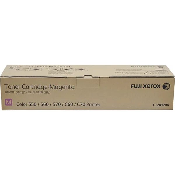 Fuji Xerox Genuine Ct201704 Magenta Toner For Docucentre Color C550/C560/C570/C60/C70 (36K)