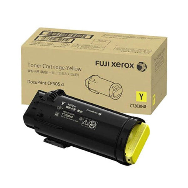 FUJI XEROX CT203048 YELLOW HIGH YIELD TONER 11K FOR DPCP505D CT203048