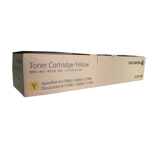 FUJI XEROX DOCUCENTRE IV C5580 C6680 C7780 YELLOW 31700 PAGES TONER CARTRIDGE CT201589
