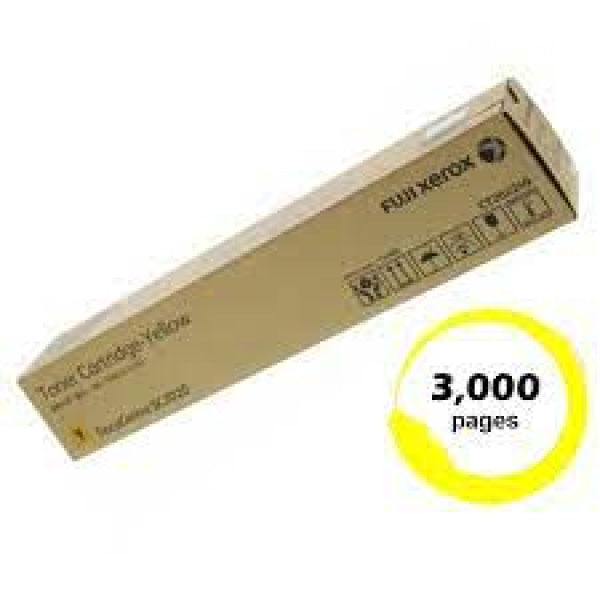 Genuine Fuji Xerox Docucentre Sc2020 Sc2020Nw Yellow Toner Cartridge Ct202249 (3K) -