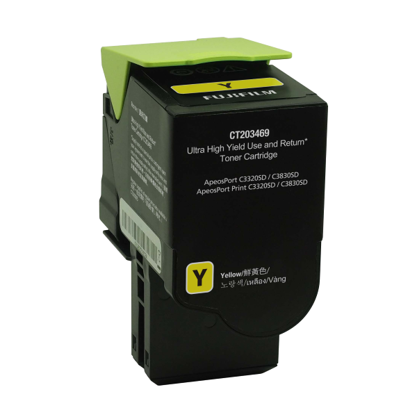 Genuine Fujifilm Ap5240 Yellow Metered Toner Cartridge 16K [Ct203651] -