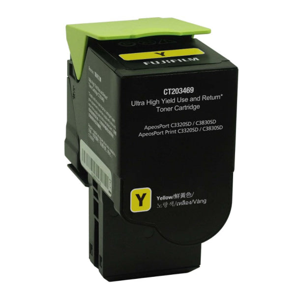 YELLOW ULTRA HI YIELD USE & RETURN TONER CART 7K FOR APC3830 APPC3830 APC3320 APPC3 CT203469