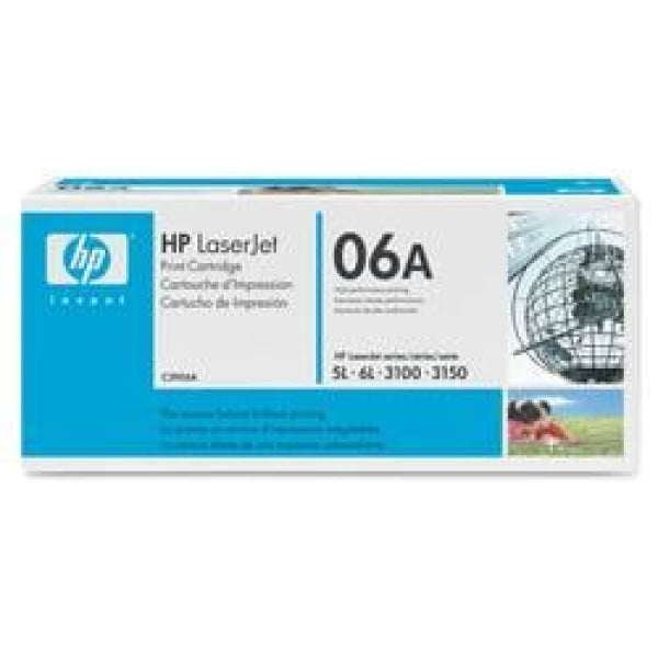 1 X Genuine Hp C3906A Toner Cartridge 06A -