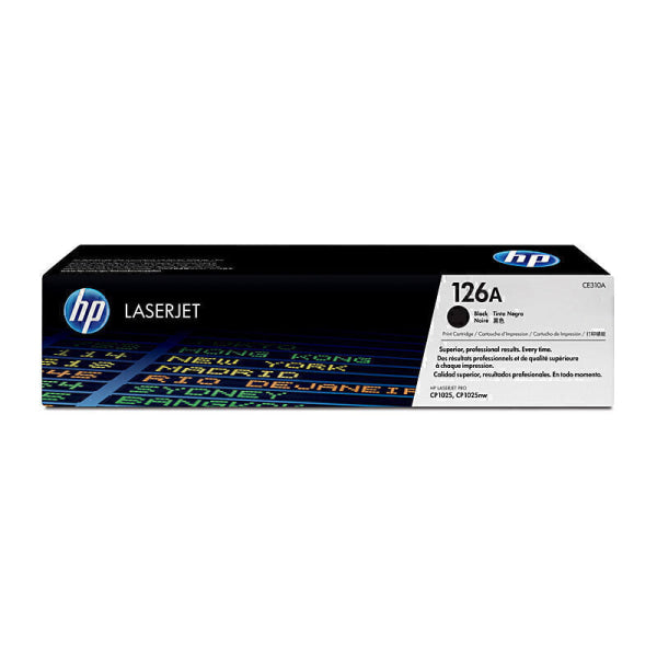 HP #126A Black Toner CE310A CE310A