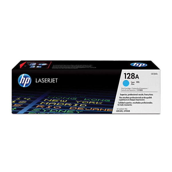 HP #128A Cyan Toner CE321A CE321A