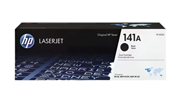 Genuine Hp #141A Black Toner Cartridge W1410A (950P) For M110/M110W/M110We -