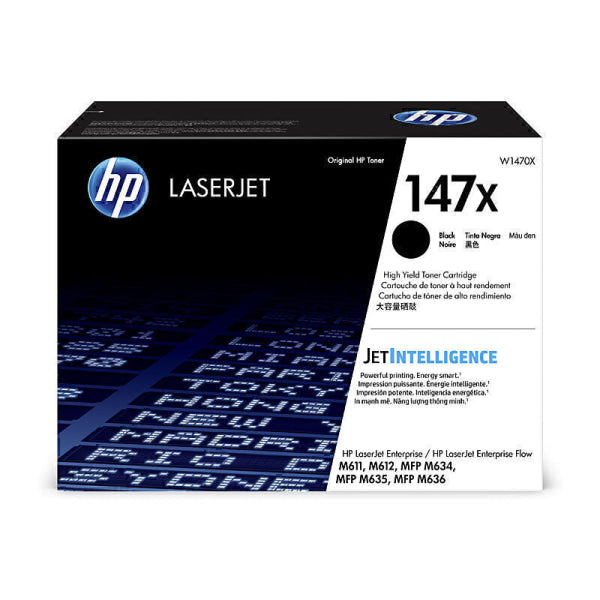 HP #147X Black Toner W1470X W1470X