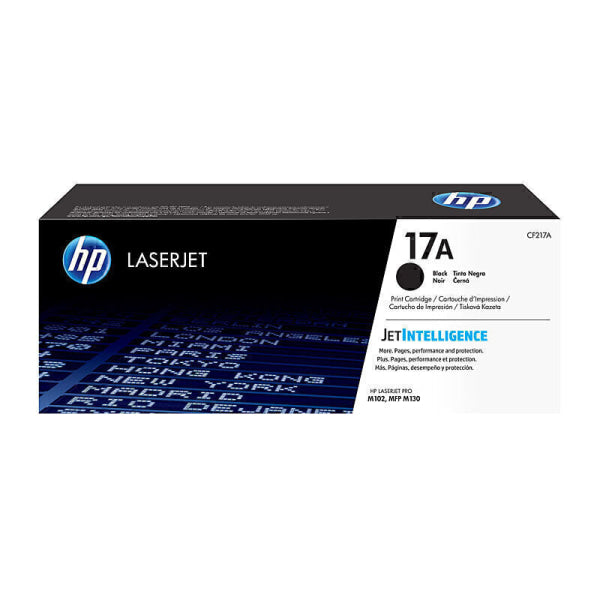 HP #17A Black Toner CF217A CF217A