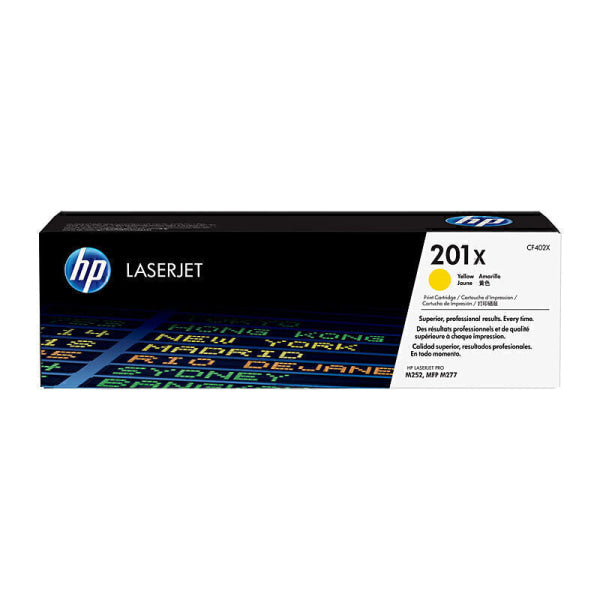 HP #201X Yellow Toner CF402X CF402X