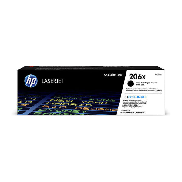 HP #206X Black Toner W2110X W2110X
