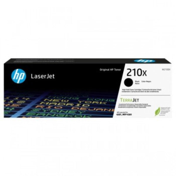 Genuine Hp #210X Black High Yield Original Laserjet Toner Cartridge For 4201Dn/4201Dw/Mfp