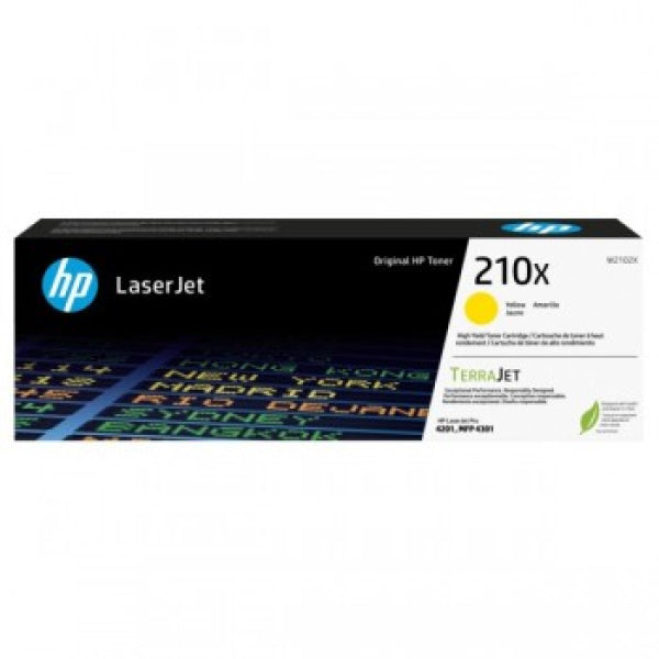 Genuine Hp #210X Yellow High Yield Original Laserjet Toner Cartridge For 4201Dn/4201Dw/Mfp