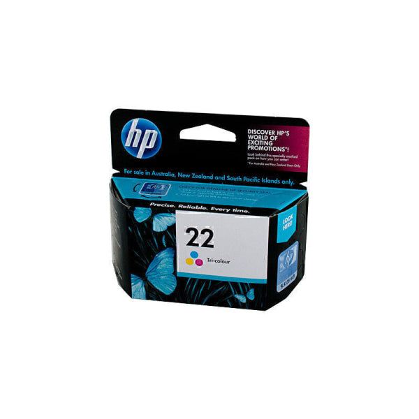 HP #22 Colour Ink Cart C9352AA C9352AA