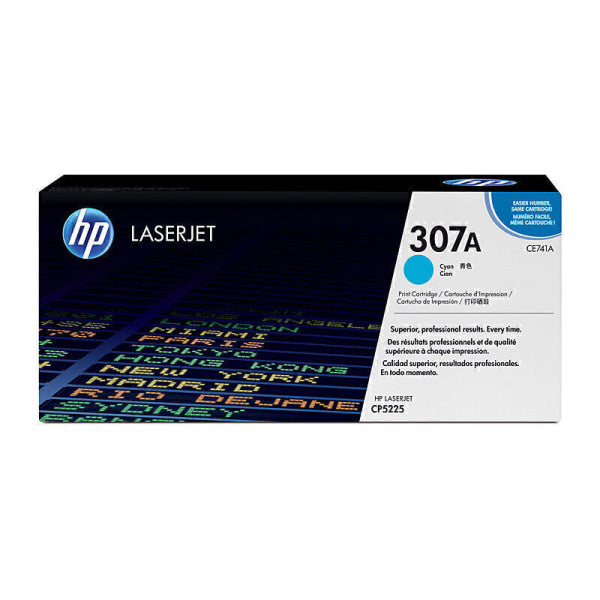 HP #307A Cyan Toner CE741A CE741A