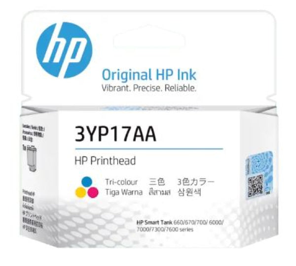 Genuine Tri-Colour Hp 3Yp17Aa Printhead Ink Tank 2.4K Pages Accessories