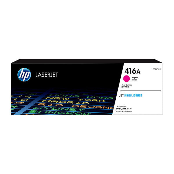 HP #416A Magenta Toner W2043A W2043A