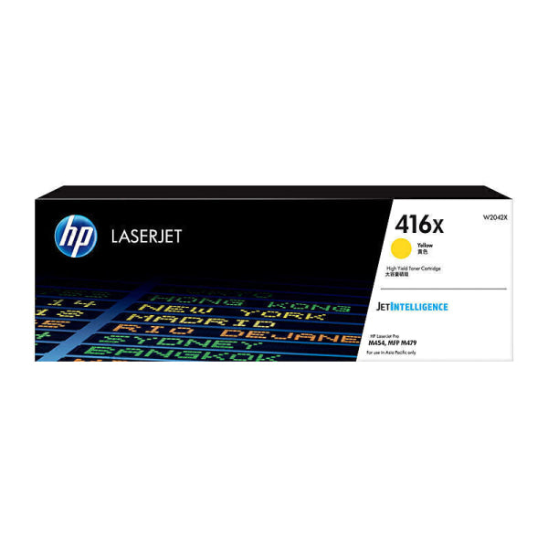 HP #416X Yellow Toner W2042X W2042X