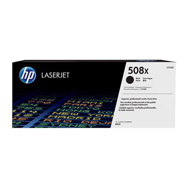 HP #508X Black Toner CF360X CF360X