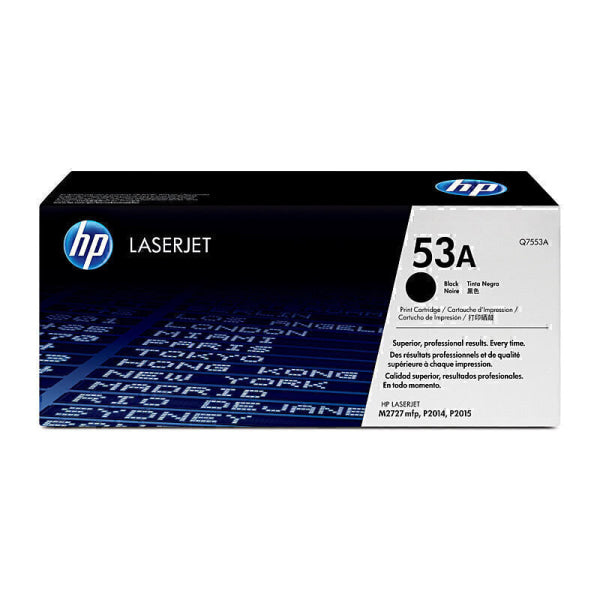 HP #53A Black Toner Q7553A Q7553A