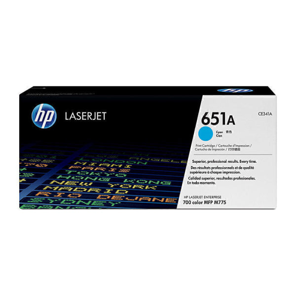 HP #651A Cyan Toner CE341A CE341A