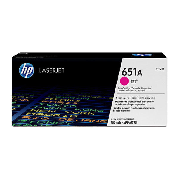 HP #651A Magenta Toner CE343A CE343A