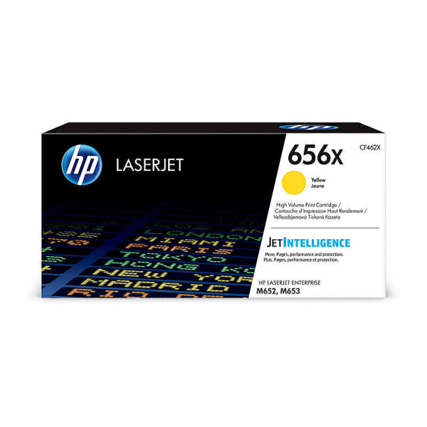 HP #656X Yellow Toner CF462X CF462X