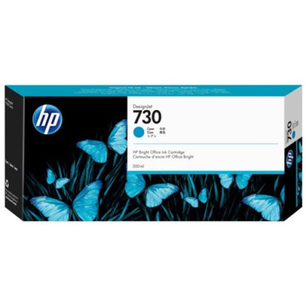 HP 730 300-ML CYAN DESIGNJET INK CARTRIDGE P2V68A