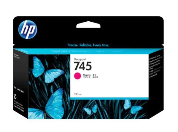 HP 745 130-ML MAGENTA INK CART F9J95A